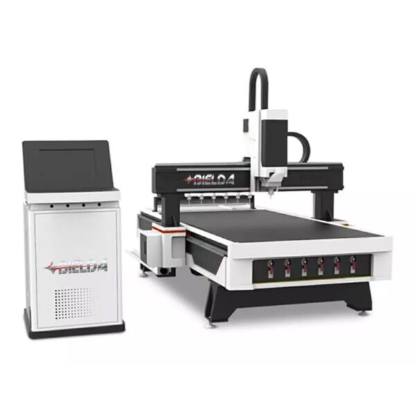 3-Axis CNC Machine, 6-12 Bits, 8/12 Tool Sets, Automatic Tool Change, Vacuum Table, BDA 1325 AT